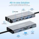 New Microsoft Surface Dock 2, 10-in-1 Surface Docking Station with 4k@60Hz HDMI,Ethernet,SD/TF Slot,USB 3.0,PD, Surface Dock Hub for Surface Pro 11/10/9/8/X/7/6/5, Surface Laptop Go 3/2, Surface Book - 2