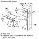 Bosch - Horno, Serie 6, Función AirFry, Recetas Pre-programadas, negro, HBG536EB4 - 2