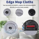 Feilifan 24 PCS Accessories Kit for Roborock S8 MaxV Ultra/ S8 Max Ultra Robot Vacuum Cleaner, Replacement Parts Main Brush, Side Brush, Washable Filter, Mop Cloths, Dust Bags - 4