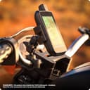 TUSITA Motorcycle Mount Compatible with Garmin Montana, Zumo XT GPS - Rail Base - 6