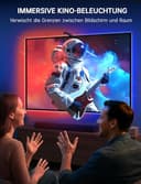 FFJ Retroilluminazione TV, 3,5 m, striscia LED Sync per TV e monitor PC da 40-50 pollici, striscia LED per TV con sensore, controllo smart app, sincronizzazione giochi e musica, strisce per home - 2