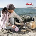 flexi New Comfort L Tape 8 m Guinzaglio Retrattile per Cani, Nylon, Rosso, 1 Count (Pack of 1) - 7