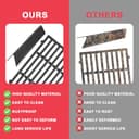 Spirit E-310 Grill Parts 7638 Grill Grates 7636 Flavorizer Bars for Weber Spirit 300 Series Grills S-330 E-320 E-330 S-310 SP-310 Grill GS4 Spirit 2 E310 S-310 Replacement Parts (Front Mount Controls) - 5