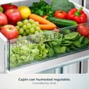 Cecotec Frigorífico Combi Con Dispensador de Agua 322L Bolero CoolMarket Combi 322i WD Inox D. 185,5cm de Alto, 59,5cm de Ancho, Tecnología Multi Airflow, HumidityFlex HUB, LED Interior - 8