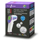 WECAREYU Fever-Scan No Touch, Termometro Infrarossi Digitale per Adulti e Bambini, Display Luminoso e Manico Ergonomico, Dispositivo Medico Classe IIA - 1