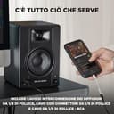 M-AUDIO BX4 - Casse attive Monitor da Studio per PC Amplificate 120 W 4,5" da Scrivania per gaming, produzione musicale, streaming e podcast (coppia) - 5