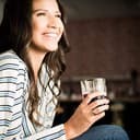 Verlobungsring Silber 925 Weißgold 585 750 PERSONALISIERT + Etui mit individueller GRAVUR Damen-Ring Heiratsantrag Solitär-Ring Zirkonia Aquamarin Turmalin Blautopas Peridot Rauchquarz - 3