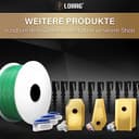 lohag® 30 Mähroboter Klingen für Worx Landroid - mit Titancarbid Legierung inkl. Schrauben Set - Ideales Mähroboter Zubehör - Rasenmäher Ersatzklingen - 7