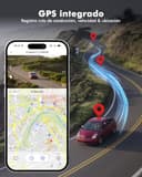 Frvesroe Dashcam 3 Canales para Coche, 4K UHD Delante 170°+ Full HD Trasero 140°+ Interior 140°, Parking 24h, Dash CAM Coche, WiFi 6 & GPS, Visión Nocturna HDR/WDR, Dashcam con Tarjeta 64GB (V1) - 8