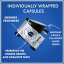 Caffè Borbone Respresso, Gold Coffee Blend - 100 Capsules - Compatible with Nespresso Coffee Machines for Domestic Use - 6