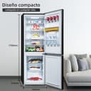 CHiQ FBM228NE4DE No Frost Combi Refrigerator,frigorífico independiente con congelador, combinación de frigorífico y congelador 231 L, sin escarcha, flujo de aire múltiple, dispensador de agua, 170 cm - 4