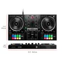 Hercules DJControl Inpulse 500 - 2-Deck DJ-USB-Controller für Serato DJ Lite und DJUCED - 5