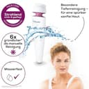 Beurer FC 95 Gesichtsbürste, porentiefe Reinigung der Gesichtshaut, elektrische Reinigungsbürste mit 4 Aufsätzen, für jeden Hauttyp geeignet, wasserfest, mit Akku - 2