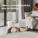 DUDUPET 5L Automatic Cat Feeder 5G WIFI + 4L Water Fountain, 2 in 1 Smart Pet Food Dispenser with APP Control, Voice Recording, Dual Power Supply, Freshness Preservation for Cats and Small Dogs - 7