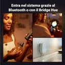 Philips Hue White Ambiance, Lampadina Smart Filamento, Luce Bianca da Calda a Fredda, E27, 7W, Dimmerabile, Bluetooth - 4