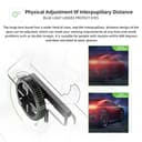 Occhiali VR, Realtà Virtuale 3D, Realtà Virtuale per Film e Giochi 3D, per Smartphone 4.7-7 Pollici [con controller] - 2