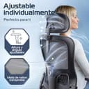 CLOUVOU BrightSeat Silla ergonómica de escitório [GANADORA DE PUREBAS] Silla de Oficina para Gamers Ajustable al 100%, giratoria, cómoda y Resistente hasta 150 kg | Ideal para Trabajo y Estudio - 4