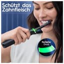 Oral-B iO Series 8 Plus Edition Doppelpack Elektrische Zahnbürste/Electric Toothbrush, PLUS 4 Aufsteckbürsten, 6 Modi für Zahnpflege, Reiseetui, Designed by Braun, black/violet - 3