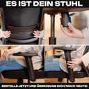 VALKENSTOL M2 Bürostuhl Ergonomisch Testsieger, Einstellbarer für maximale Bewegungsfreiheit, Rückenfreundliche Bürostühle, Lendenwirbelstütze Schreibtischstuhl für Büro und Home Office Chair - 8