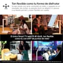 LG 32U889SA-W - Smart Monitor Swing 32", Pantalla Táctil 4K UHD (3840x2160), webOS 24, Peana Portátil y Flexible, IPS, 60Hz, HDR 10, DCI-P3 95%, USB-C, Mando a Distancia, App ThinQ, Blanco - 2