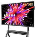 YIXZSWD 65 Pulgadas Smartboard 4K Pizarra Digital Interactiva, UHD Pantalla Táctil Whiteboard con Cámara y Micrófono, 8GB+128GB, Soperta WiFi/Bluetooth/HDMI/USB, para Aula, Hogar, Oficina y Enseñanza - 1