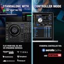 Denon DJ SC LIVE 4 - Standalone DJ Controller, 4-Channel Mixer, Amazon Music Unlimited Streaming & SanDisk 256GB Extreme microSDXC card + SD adapter + RescuePRO Deluxe, up to 190MB/s - 4