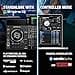 Denon DJ SC LIVE 4 - Standalone DJ Controller & Amazon Basics - 128GB MicroSDXC Memory Card with SD Adapter A2 U3 100MB/s Max Read Speed - Black - 4