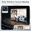 JASZDOT Pizarra Interactiva Digital 86” Smart Board, 4K Ultra HD, Monitor Táctil con Android 13, 8+128GB Almacenamiento, Cámara y Micrófono Integrados, WiFi, Bluetooth y HDMI, para Aula y Oficina - 4