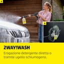 Kärcher idropulitrice K 6 Comfort Premium Home, pressione: 160 bar, portata: 510 l/h, superficie: 50 m²/h, peso: 18,2 kg, tubo ad alta pressione, avvolgitubo, ugello 4 in 1 Multi Jet, Home Kit - 8