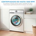 Midea Lavadora 8kg Carga Frontal 1950W, 1350 rpm con Motor Inverter - Lavadoras con 15 Programas y Tecnología Healthguard - Washing Machine Bajo Consumo, Lavado Rápido, Función Vapor y Modo Eco - 7