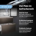 Haier French Door Kühl-Gefrierkombination I 83 cm Breite, 539 L I French Door Kühlschrank mit Eiswürfelbereiter, Touch & No Frost I Doppeltür Kühlschrank mit Gefrierfach I FD 83 SERIE 7 HB18FGSAAA - 4