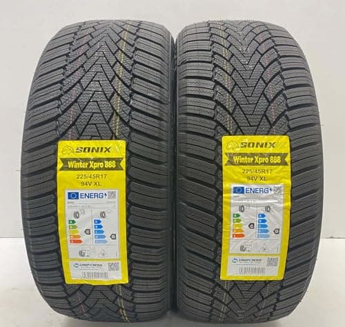 2 X 225 45 17 SONIXWINTER 225/45R17 94V XL AMAZING M+S (MUD & SNOW) TYRES2254517