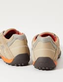 Geox Uomo Snake L, Sneakers Uomo, Beige Beige Dk Orange, 42 EU - 9