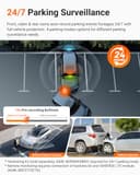 Vantrue N4 Pro S 4K 3 Channel DashCam, 4K+1080P+2.5K Dash Cam Front and Rear Inside, 24H Parking Mode, Voice & APP Control, STARVIS 2 HDR Night Vision, Dash Camera with WiFi/GPS for Cars, Suppport 1TB - 4