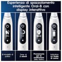 Oral-B Spazzolino Elettrico Ricaricabile iO 6N, Sensore di Pressione, Display Interattivo, Intelligenza Artificiale, 2 Testine, 1 Spazzolino, 1 Custodia da Viaggio, Bianco, Idea Regalo - 6