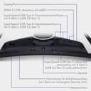 Alienware AW3225QF 32 Zoll 4K UHD (3840x2160) 1700R Curved Gaming Monitor, 240Hz, QD OLED, 0.03ms, NVIDIA G-SYNC Kompatibel, HDR, Dolby Vision, USB-C, DisplayPort, 2X HDMI, 4X USB, 3 Jahre Garantie - 11