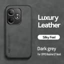 Lucyliy Compatible with Realme GT Neo6 Phone Case Skin-friendly feel, built-in magnetism, anti-drop protection Dark grey - 2