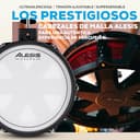 Alesis Nitro Pro XL - Set de Batería Electrónica de 10 Piezas con Parches de Malla Doble Zona, 500+ Sonidos BFD, Bluetooth, Drumeo, MIDI USB - 9