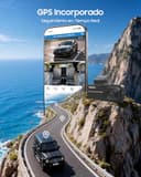 XEGA 2K 4G Dash CAM Coche con Tarjeta SIM, Camara Coche Grabadora sin WiFi, Visión en Vivo Remota, Detección Movimiento/Colisión, Monitor de Aparcamiento, Audio Bidireccional, Nocturna, GPS, Cloud - 8