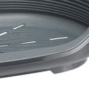 Ferplast Cuccia per Cani Cuccia per Cani extra large 100% plastica riciclata Lettino per Cani lavabile traspirante e antiscivolo Siesta Deluxe, 111 x 80,5 x 33,5 cm., Grigio - 4