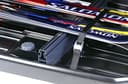 Thule Box Ski Carrier Adapter 694-6, para un Transporte Seguro y Protegido de los esquíes Dentro del Cofre portaequipajes. - 4