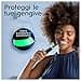 Oral-B Spazzolino Elettrico Ricaricabile iO 3 Nero, 1 Spazzolino Elettrico, 1 Testina Di Ricambio, Custodia Da Viaggio + Dentifricio Oral-B Advanced Protezione Gengive, Pulizia Denti Efficace - 5