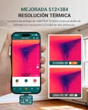 VANTRUE POWER Termocamera Telecamera termica TS1 per iOS iPhone iPad, Telecamera a Infrarossi Termografica con Super Risoluzione 512×384, Lightning/USB-C,-20℃-550℃,per Ispezione Domestica 15x Zoom - 3