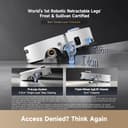 dreame Aqua10 Ultra Roller Complete Robot Vacuum Cleaner with Mop, 30,000Pa, Clears 8cm Obstacles, Roller Self-Cleaning, Carpet Protection, Auto-Empty,100% Detangling, Avoids 240+ Objects, White - 5