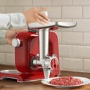 GVODE Fleischwolf Zubehör für Bosch MUM58720 Küchenmaschine, Geeignet für Bosch Multifunktions-Roboter, Beinhaltet 3 Wurstfüllröhrchen und 4 Arten von Mahlplatten - 3