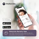 Motorola Nursery PIP1610 HD WiFi Video Babyphone mit 5" HD 720p Elterneinheit App – Ferngesteuertes Schwenken, Neigen und Zoomen – Zwei-Wege-Gespräch – Sicher und privat - 7