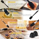 Inja Accesorio para freidora de aire caliente, accesorios para Ninja Foodi Max Dual Zone AF400EU AF300EU 7,6L-9,5L (AF400EU 7,6L-9,5L) - 3