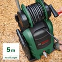 Bosch AdvancedAquatak 140 Hochdruckreiniger - 2100 Watt, 140 bar, 450 l/h, vielseitige Reinigungsmöglichkeiten, Aufbewahrungsfach, inkl. Zubehör - 4