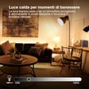 OSRAM Lampada LED SMART A60, forma lampadina E27, 9W ZigBee 3.0, dimmerabile 2700K bianco caldo, controllo tramite app, Alexa, Google Assistant - 5