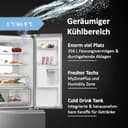 Haier French Door Kühl-Gefrierkombination I 83 cm Breite, 537 L I French Door Kühlschrank mit Wasserspender, Wi-Fi & No Frost I Doppeltür Kühlschrank mit Gefrierfach I FD 83 SERIE 7 HFW7819EWMP - 5